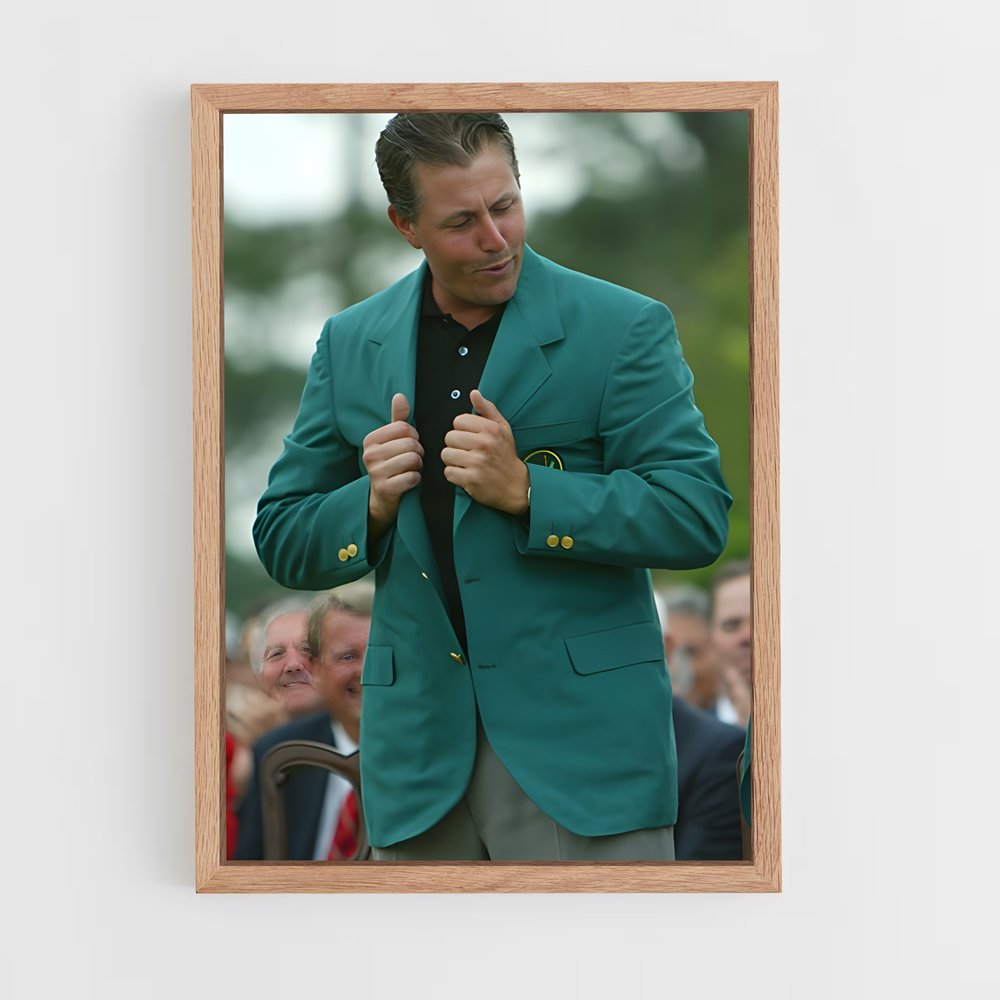 Poster Le Maître en Vert – affiche Golf (vue 4)